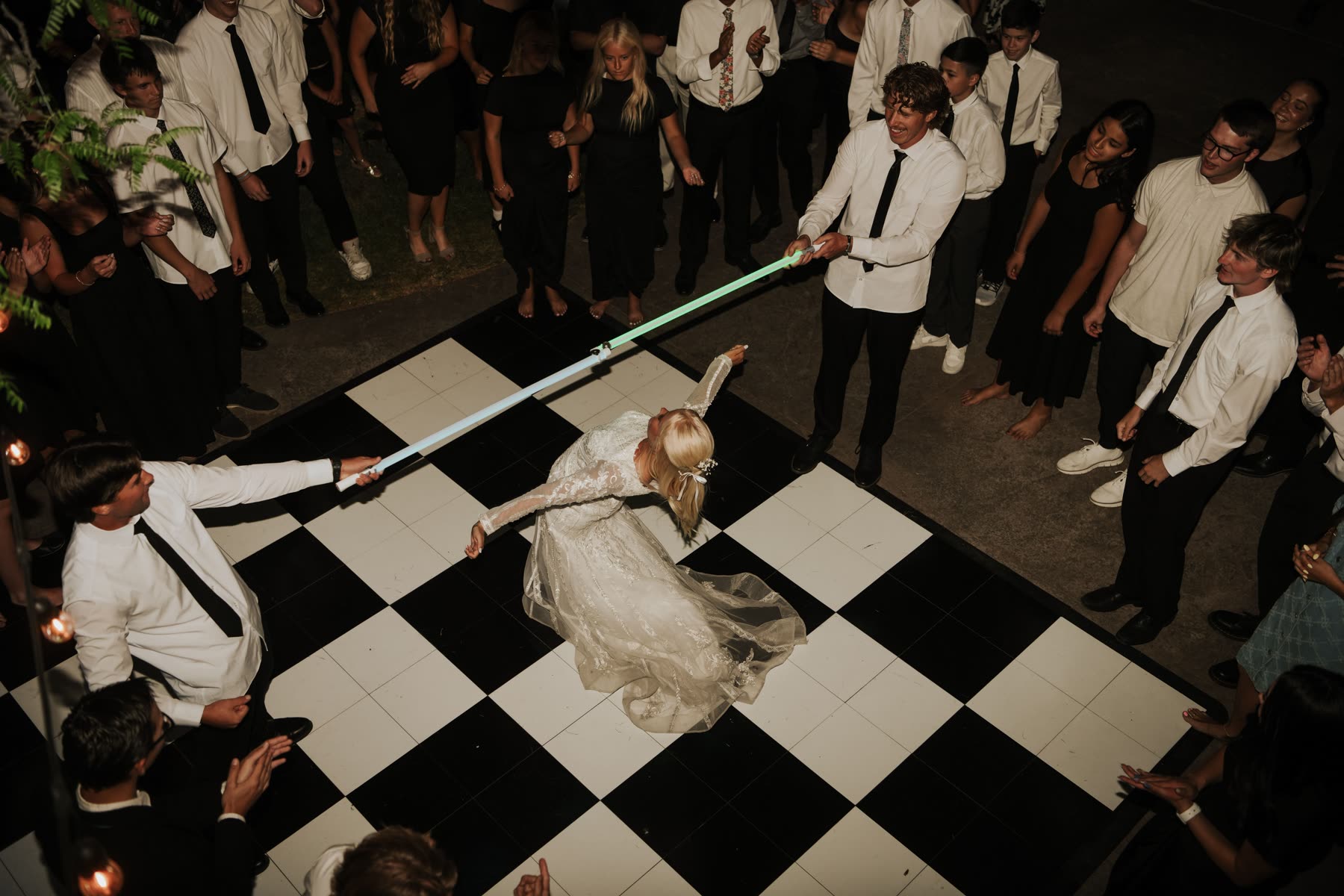 From the dance floor