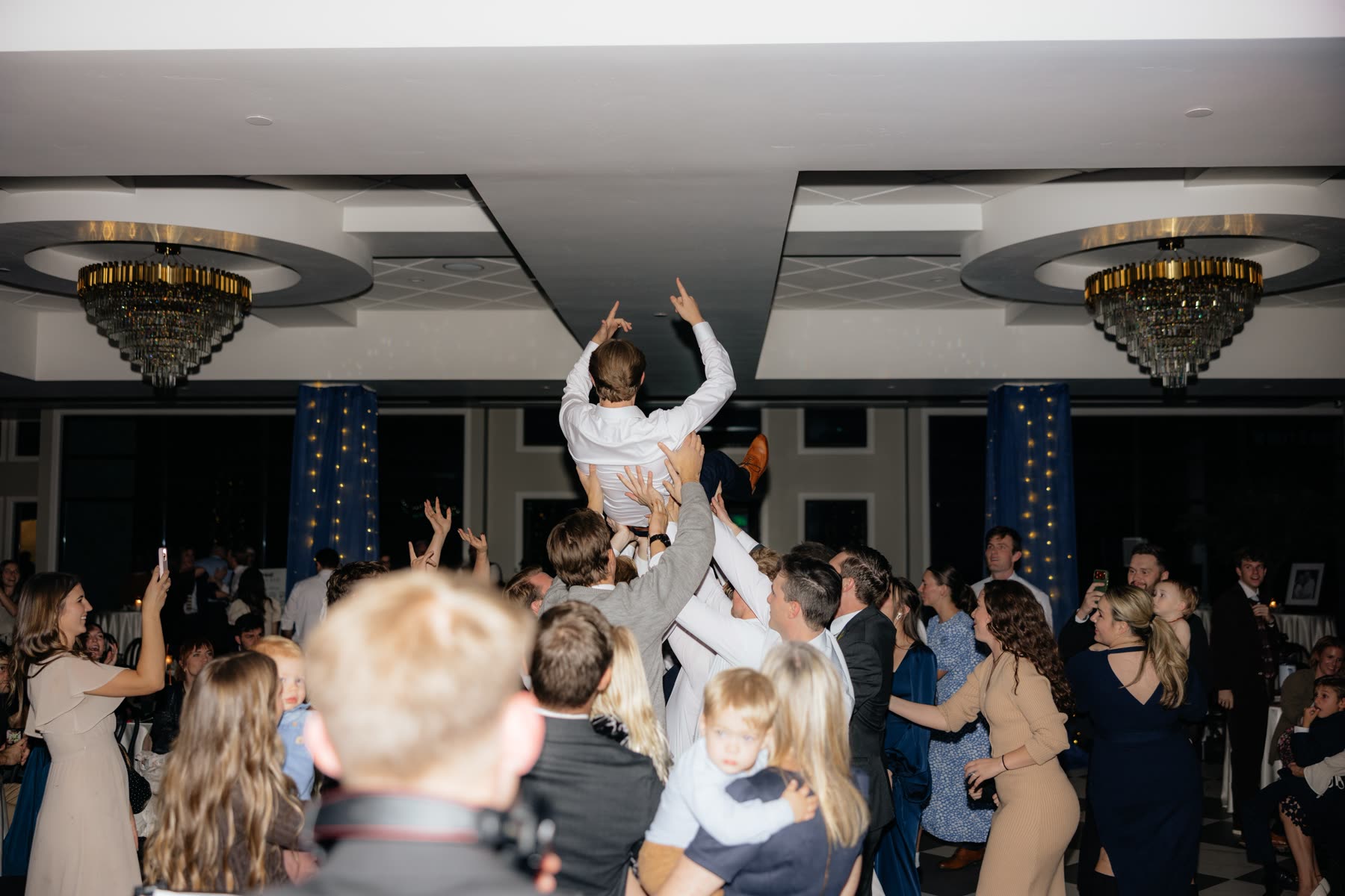From the dance floor