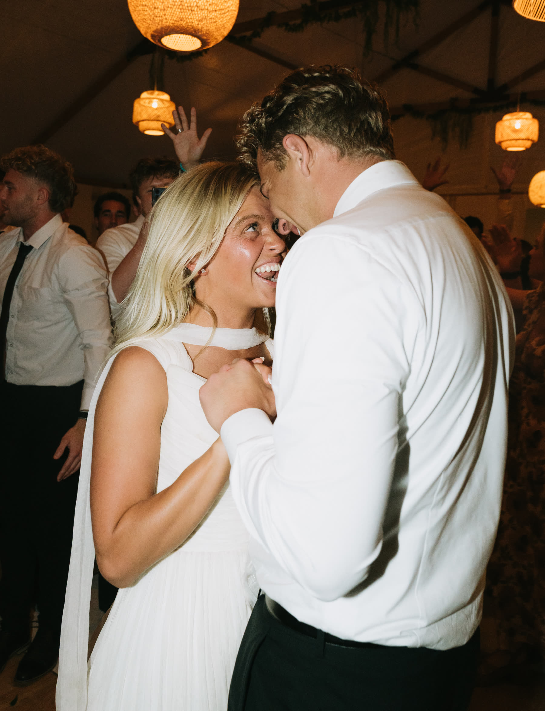 From the dance floor